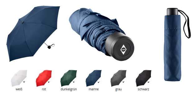 Werbegeschenk Mini Taschenschirm – FARE Schirmwerk