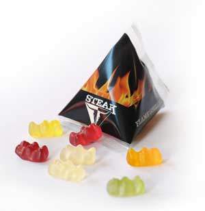 Werbeartikel Mini Tetraeder - MAGNA sweets