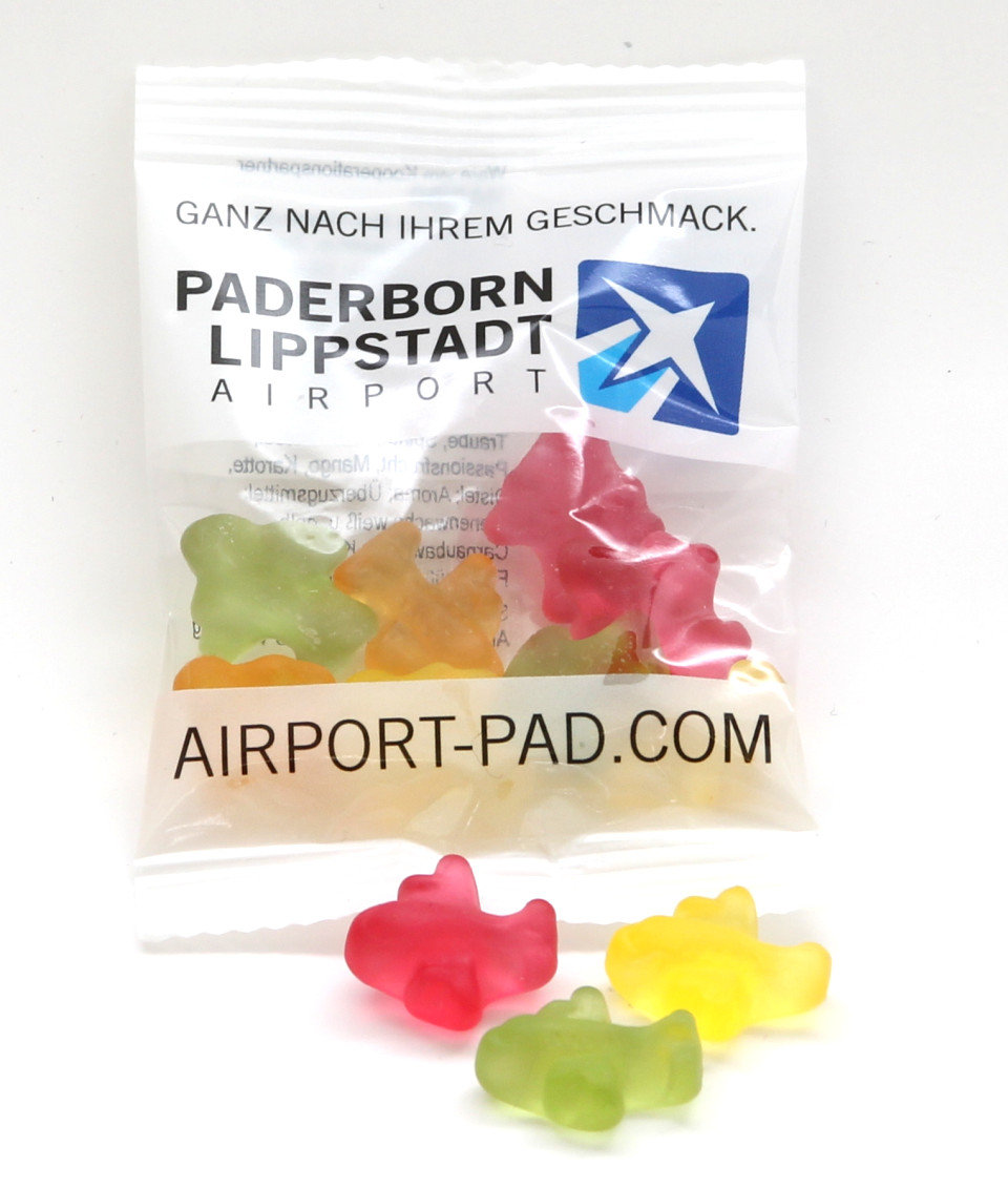 Referenz: HARIBO Fruchtgummi „Mini-Flugzeuge“