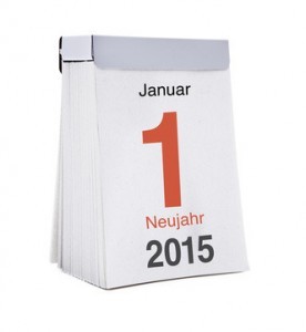 Grafik Abreißkalender 2015