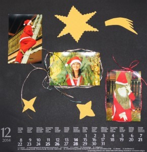 Wandkalender Dezember 2014