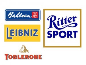 Werbeartikel Marken Bahlsen, Leibniz, Toblerone, Ritter