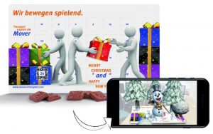 Werbeartikel Augmented Reality Adventskalender - www.werbung-schenken.de